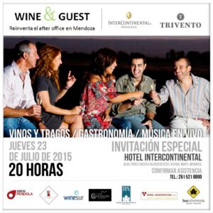 Wine&Guest con Trivento le cambia la cara al «after office»