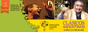 La voz de Ricardo Mollo brillará en la fiesta de la cosecha