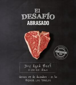Carne más vino, degustación del clásico argentino en Abrasado