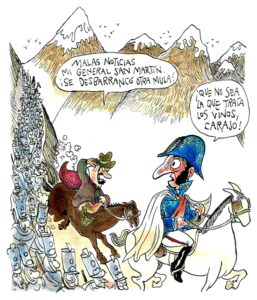 La vitivinicultura le rinde homenaje a San Martín con un viñedo en el Campo Histórico El Plumerillo