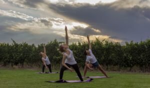 Yoga por los Caminos del Vino (junto a Jumbo) y cuatro fechas en febrero, para disfrutar.