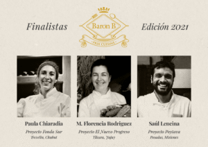 Baron B anuncia los tres proyectos finalistas de la 3era edición del “Prix de Baron B – Édition Cuisine»