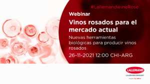 26/11 Seminario web: Nuevas herramientas biológicas para producir vinos rosados perfectos