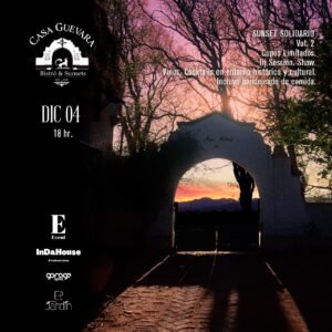 4/ 12 Sunset en Casa Guevara