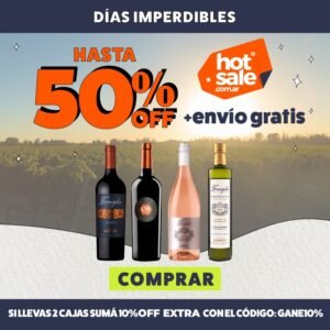 Aprovechá el hot sale de Bodegas Bianchi! Hasta 50% de descuento en sus mejores vinos