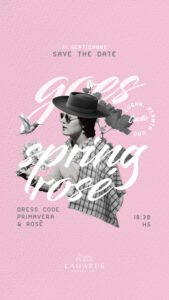 Empezá una primavera rosa con Bodega Lagarde