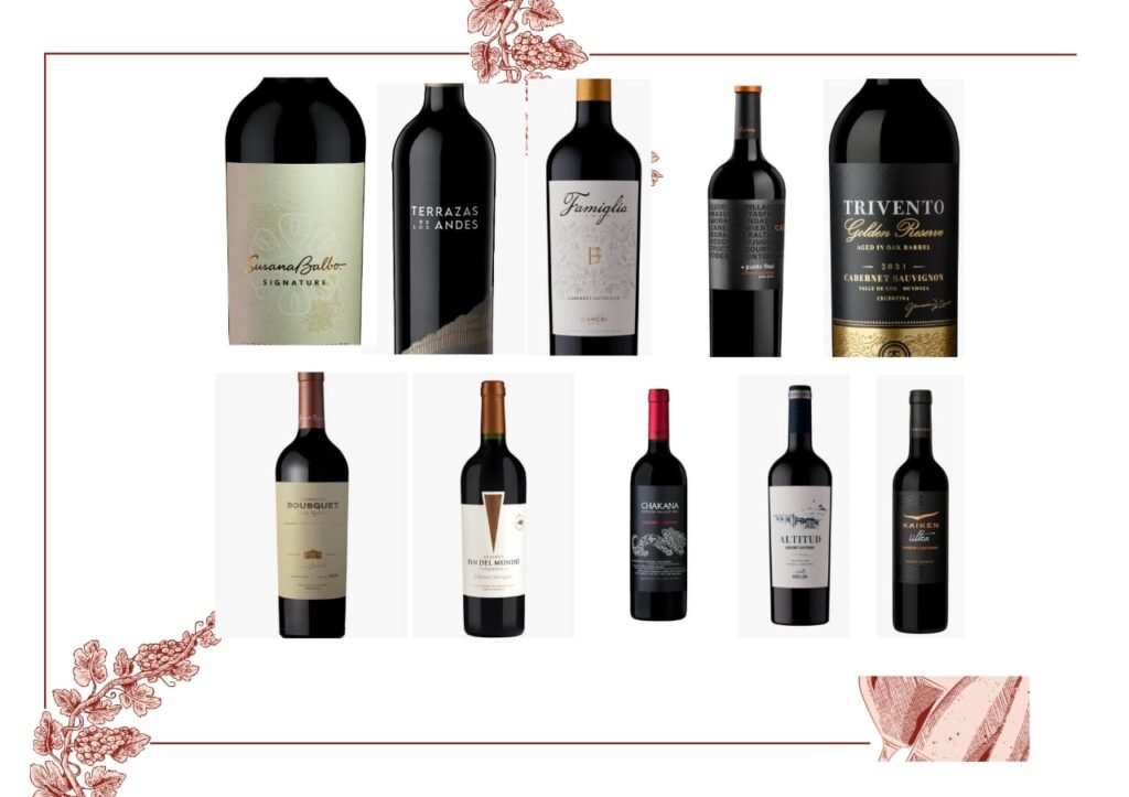 10 Cabernet Sauvignon argentinos de buena relación precio – calidad