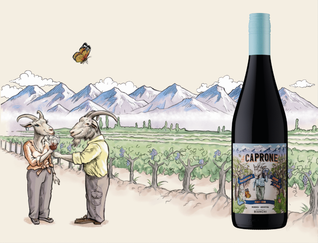Il Caprone de Bianchi incorpora un Pinot Noir accesible a todos los bolsillos