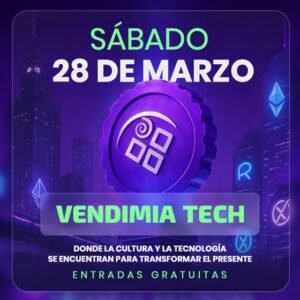 Vendimia Tech: Mendoza reunirá a referentes de Inteligencia Artificial y Web3 el 28/3 en Le Parc