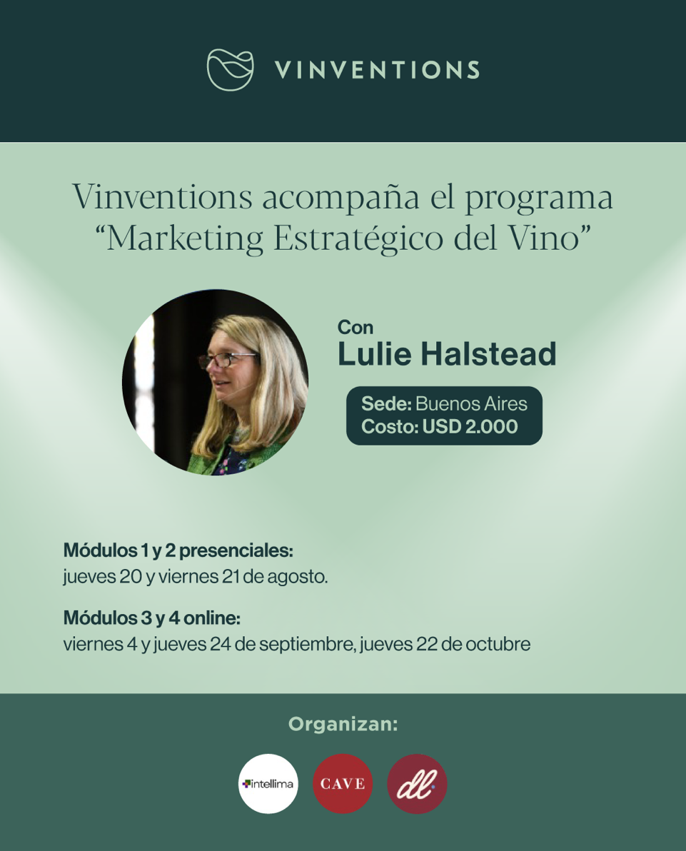 Vinventions acompaña el programa ejecutivo “Marketing Estratégico del Vino” y reafirma su compromiso con la industria vitivinícola